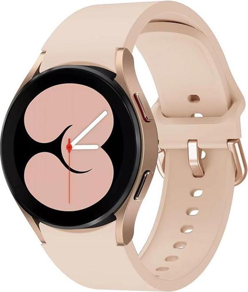 Bizon Strap Watch Silikon Samsung Galaxy Uhr 20 mm hellrosa