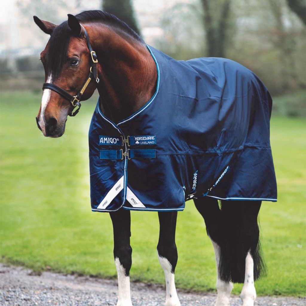 Horseware Amigo Bravo12T/OLite DiscFrn Turnout Decke Produktbild 