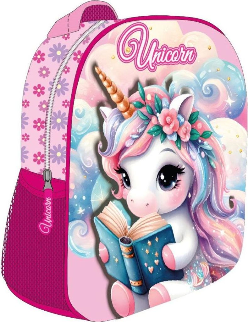 Einhorn 3D Rucksack Kinder – Clouds Deluxe Tasche 30cm Produktbild 