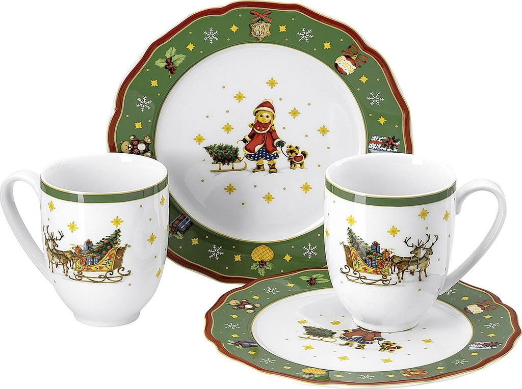 HUTSCHENREUTHER WANDTELLER VÖGEL im Winter 3 Teller EUR 40,00 - DE