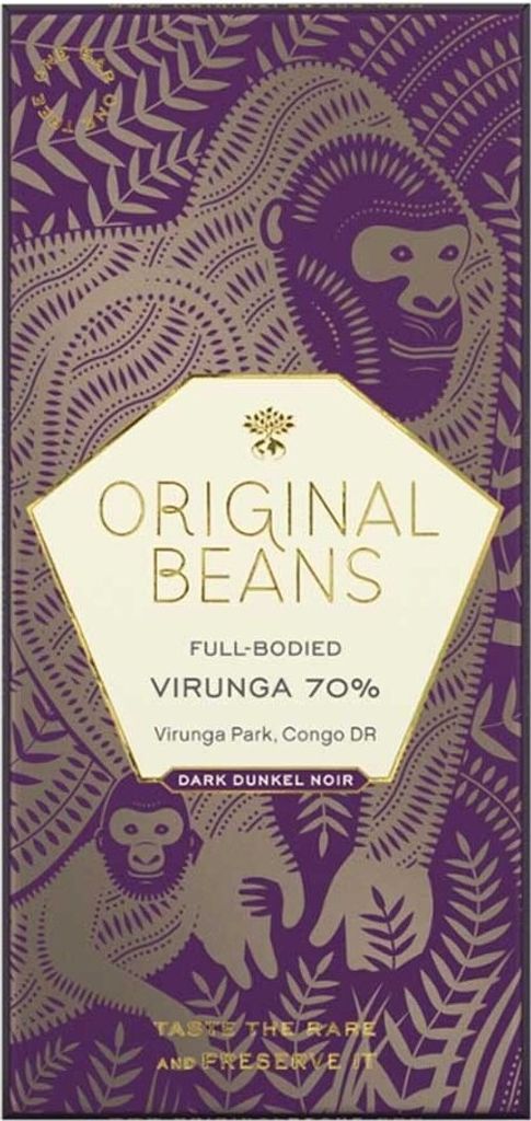 Cru Virunga 70% - tabliczka czekolady 70g Zdjęcie produktu 