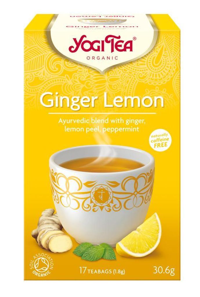 Yogi Tea Ingwer-Zitrone -Kräutertee 17 Beutel