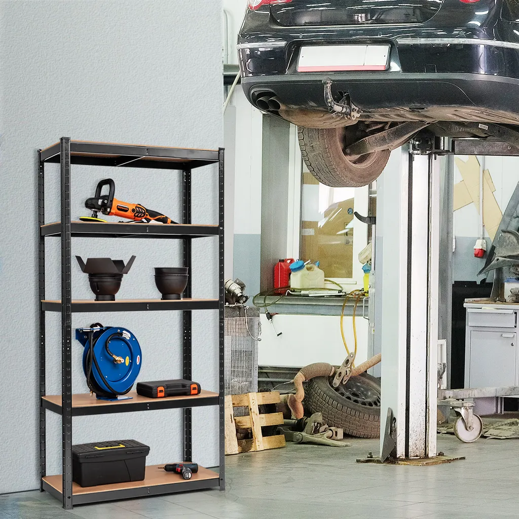 Optimisez votre stockage avec ce rayonnage métallique anti-flexion - 8