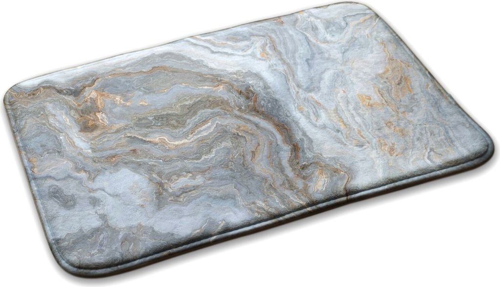 Teppich Teppich Wohnzimmer Schlafzimmer Modern - 90 cm x 60 cm - Marmor