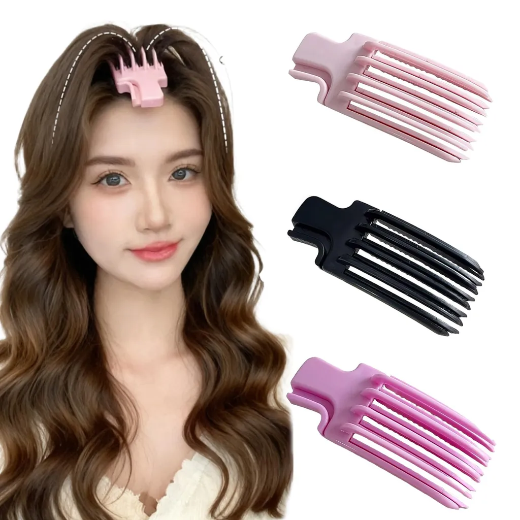 Pinces à cheveux volumisantes pour racines : lot de 3 barrettes de coiffure