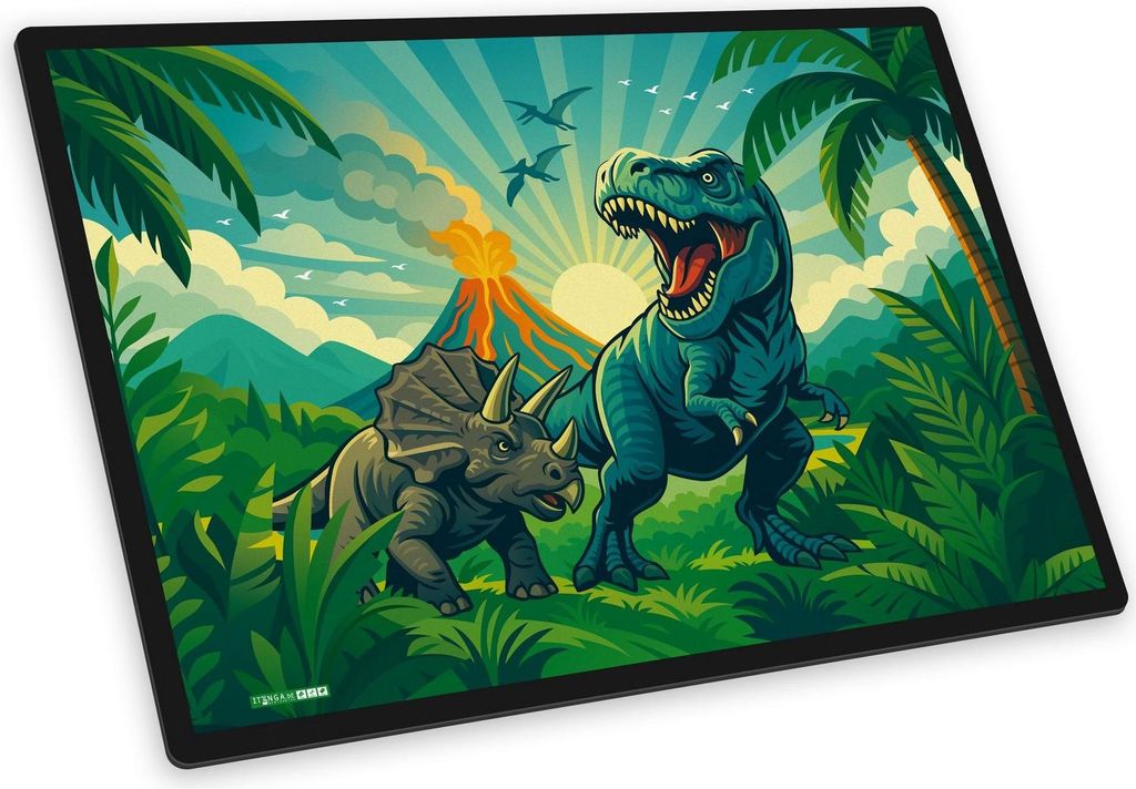 itenga Schreibunterlage V1 Motiv Dinosaurier - DINO WORLD Produktbild 