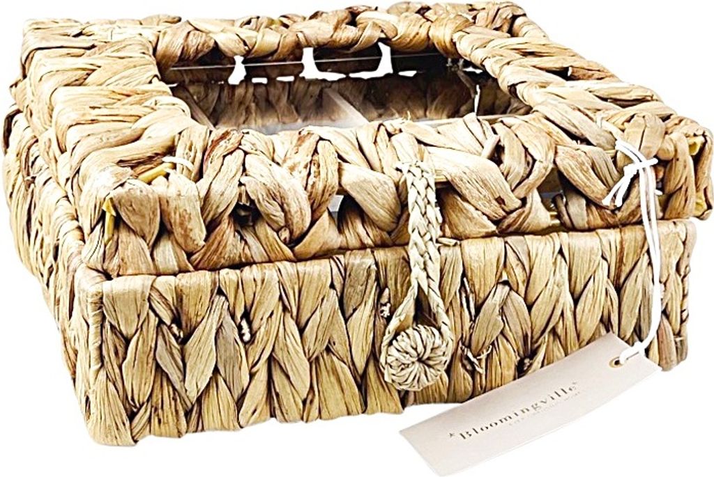 Teebox Iden Wasserhyazinthe Deko Geschenk