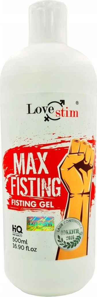 MAX FISTING GEL 500ml MAXIMUM FISTING GEL Gleitgel Aphrodisiaka Sex