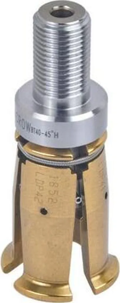 Pince à 4 pétales BT30 45° en acier trempé avec fixation M10 robuste