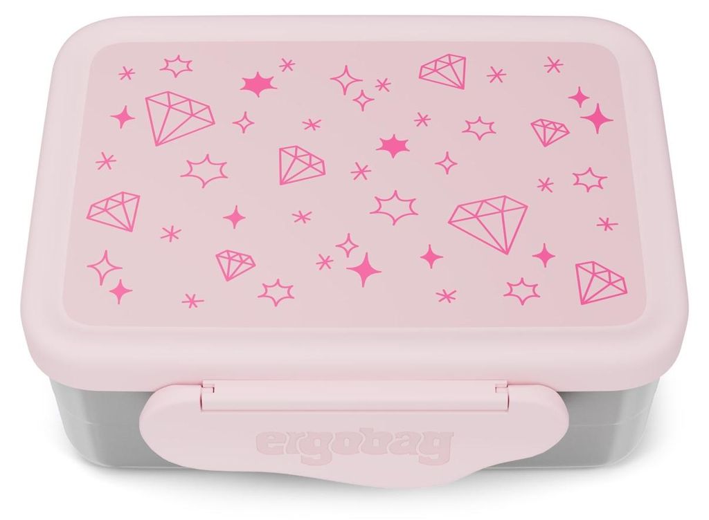 ergobag boîte à goûter en acier inoxydable scintillant Image du produit 