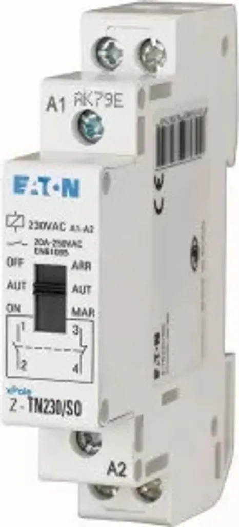 Télérupteur d'éclairage Eaton Z-TN24/SS pour grand couloir et salon