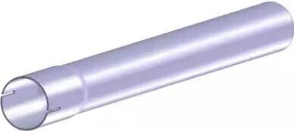 VEGAZ Auspuffrohr Universal Universal-Auspuffrohr UR-122 38mm 500mm