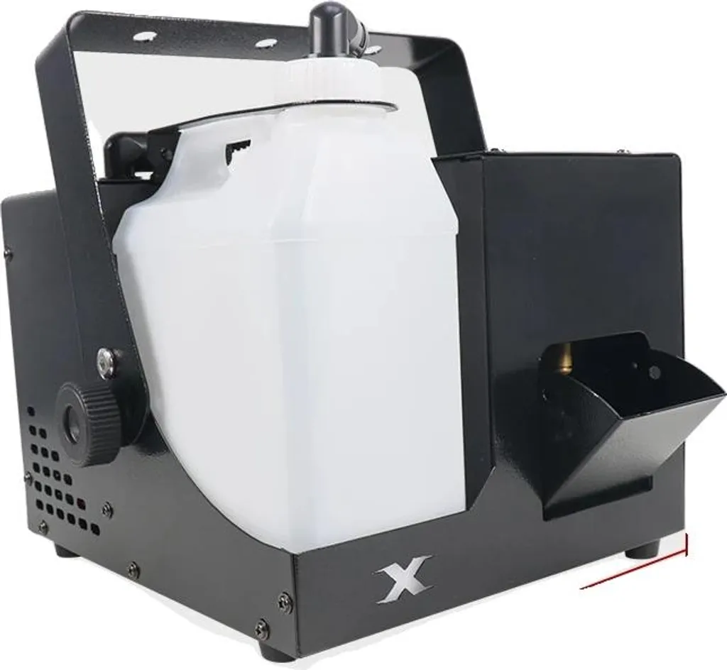 Effet brouillard immédiat : Machine à fumer 1000W DMX 220V Prise EU