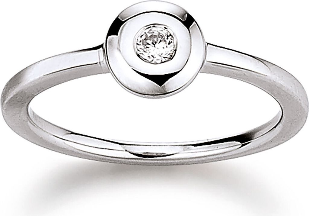 VIVENTY Damen Ring 925/000 Sterling Silber mit Zirkonia Produktbild 