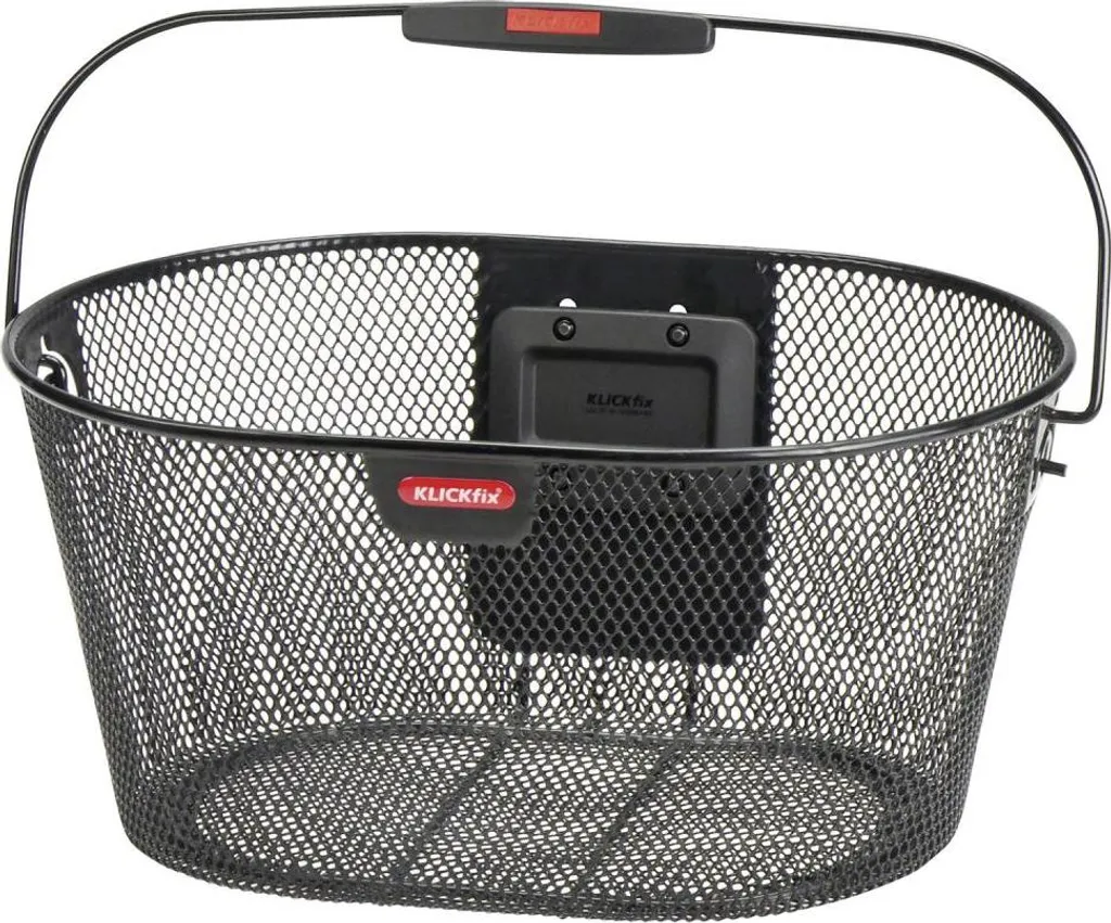 Panier de vélo pour courses et vélotaf 16L - Rixen & Kaul Noir