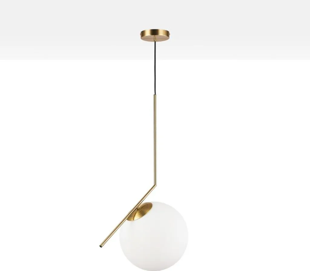 Lampada Sospensione Cristallo MOON E27 28cm | Elegante Lampadario Sfera