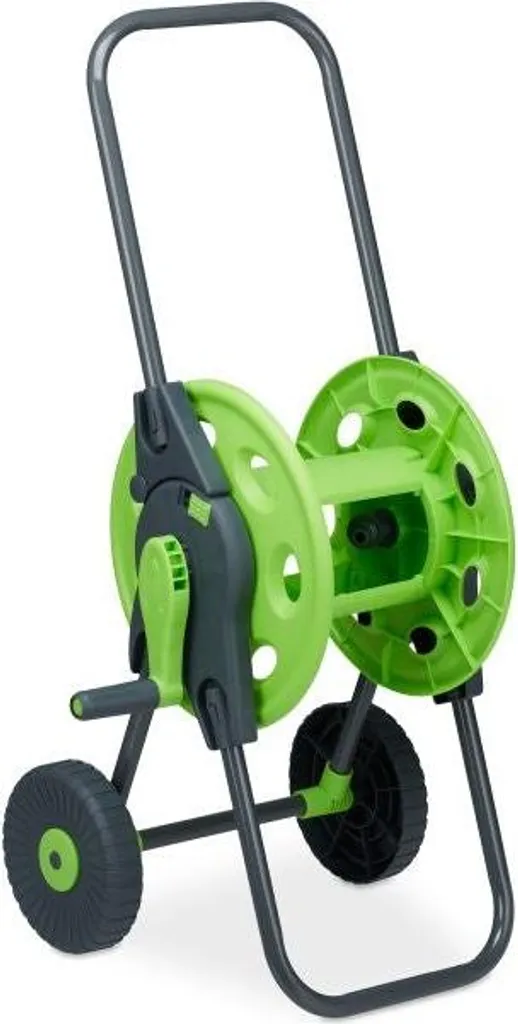 Chariot porte-tuyau 45 mètres idéal pour grand jardin et potager - Max