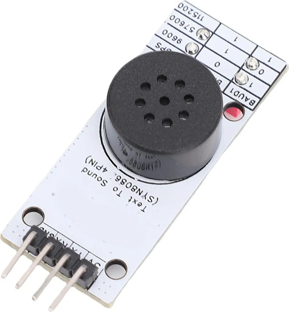 Carte de synthèse vocale SYN8086 TTS pour communication série UART - 5