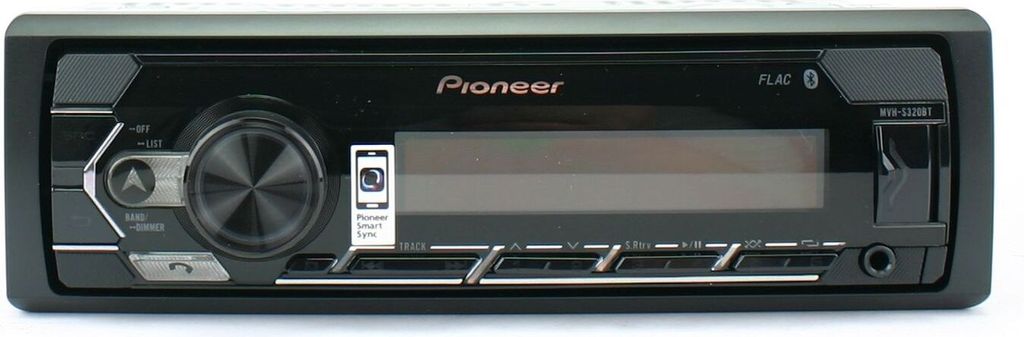 Pioneer MVH-S320BT Autoradio, Mechaless, MP3-Wiedergabe, Produktbild 2