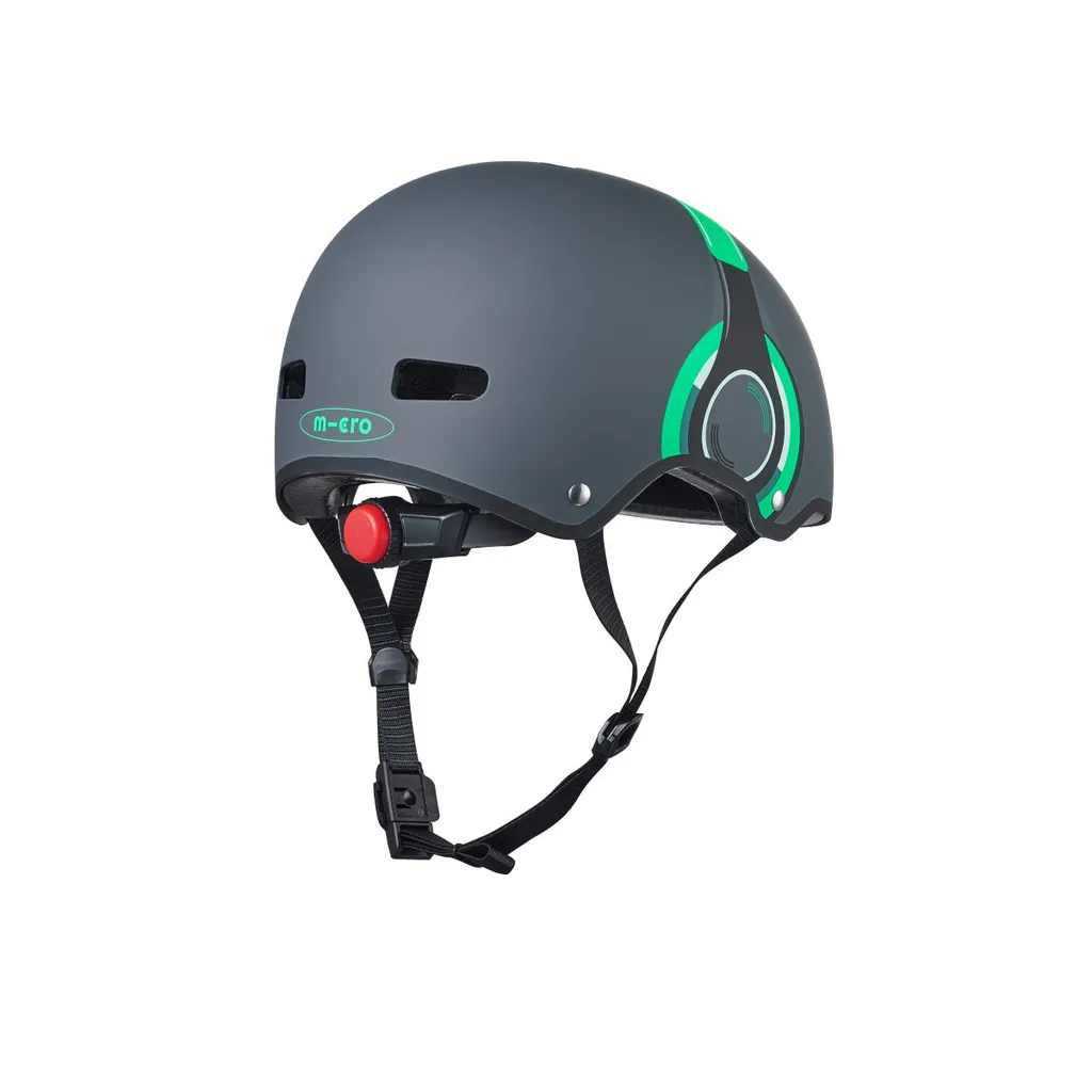 Casque Helma LED Vert M : Soyez Visible et Protégé contre les Dangers - 8