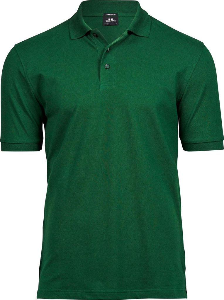 Tee Jays - "Luxury" Poloshirt für Herren, Stretch RW10932 (3XL) (Tannengrün)
