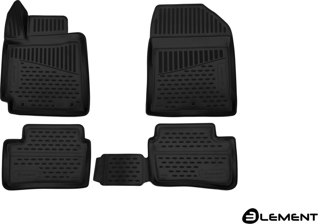 ELEMENT 3D Gummimatten Set passend für Kia Picanto Produktbild 