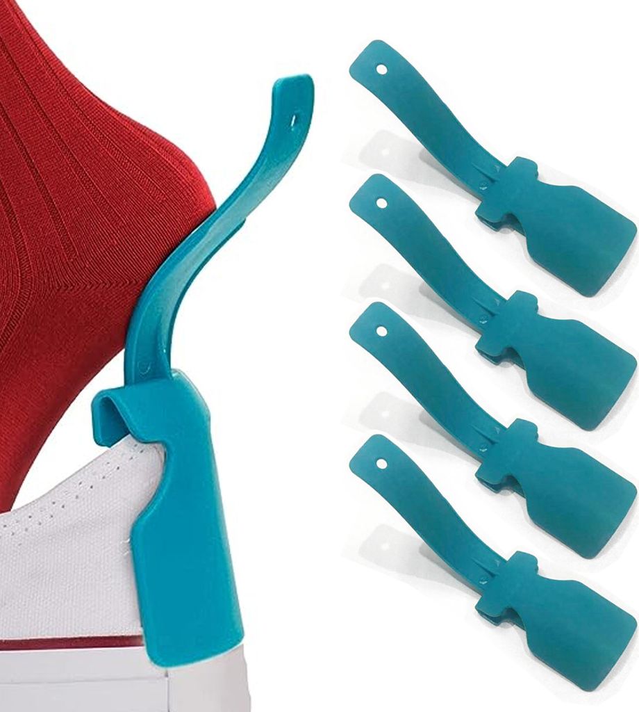 4-teiliger Schuhheber für faule Schuhe, Sockenschieber mit Produktbild 