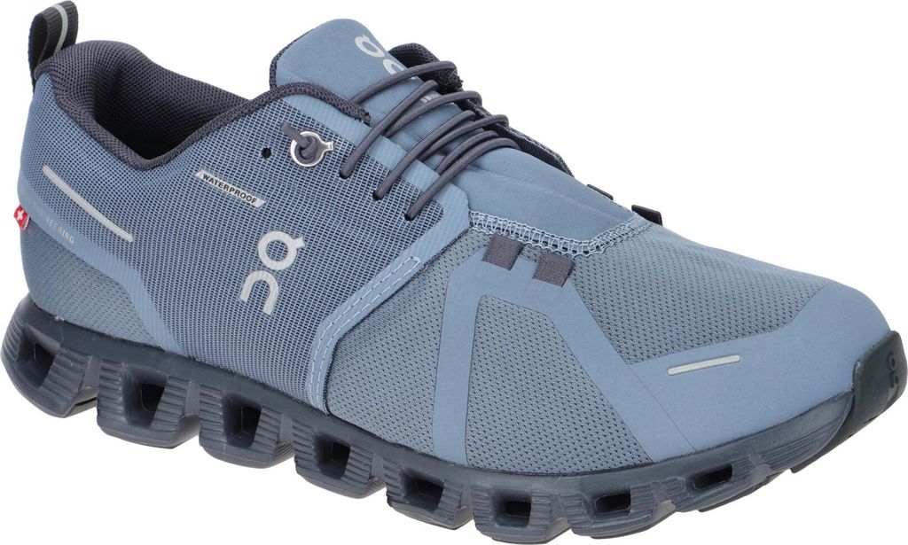 ON CLOUD 5 WATERPROOF Damenschuhe - Sportschuhe blau NEU Produktbild 