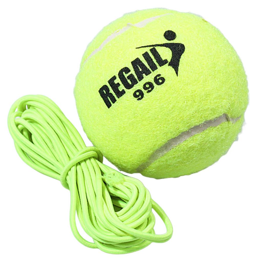 Mehrzweck-Tennisball mit hoher Elastizität – praktisches Trainingsgerät für Einzelspieler – tragbarer Rückprallball für verschiedene Sport...
