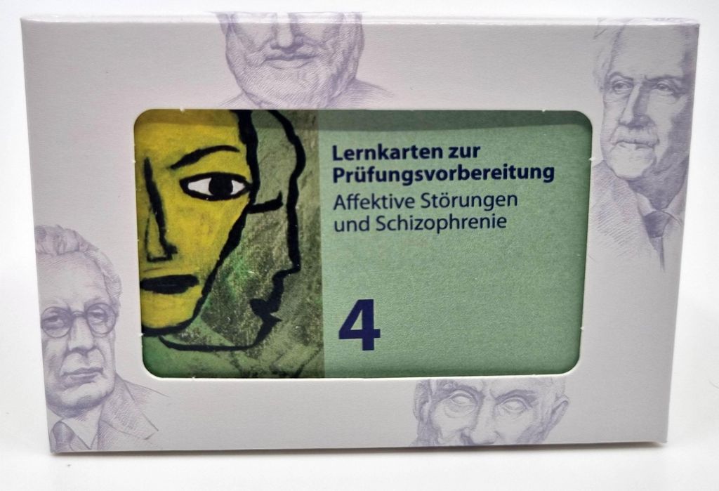 Heilpraktiker Psychotherapie. 200 Lernkarten 04. Affektive Störungen und Schizophrenie