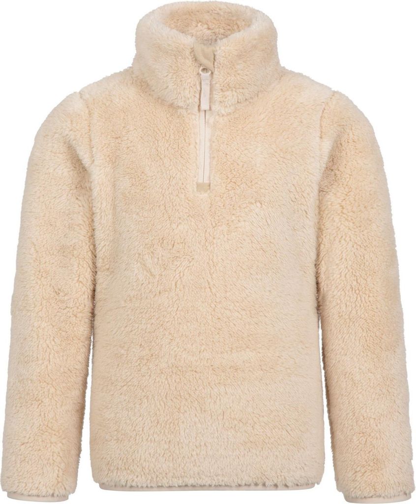 Mountain Warehouse - "Teddy" Fleece-Oberteil mit halbem Reißverschluss für Kinder MW498 (140) (Beige)