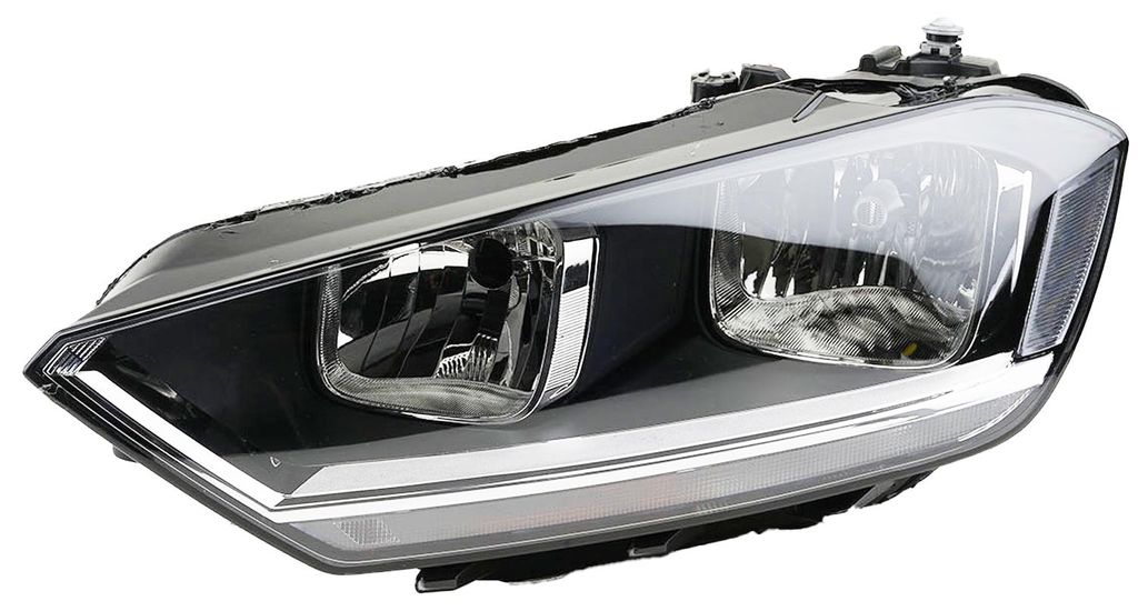 Johns, Scheinwerfer links passend für VW Golf Sportsvan AM1 14- mit LWR Blinker schwarz 964509 517941005A 517941005B 517941005C
