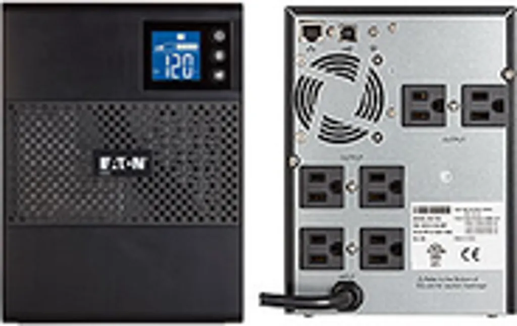 Onduleur Line-Interactive Eaton 5SC 750 avec écran LCD et ports USB