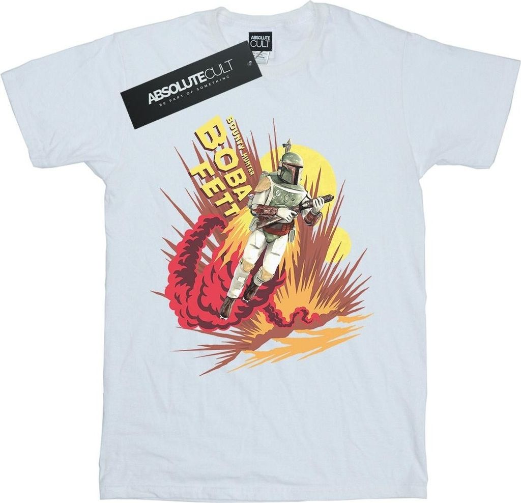 Star Wars - "Rocket Powered" T-Shirt für Herren BI46289 (L) (Weiß)