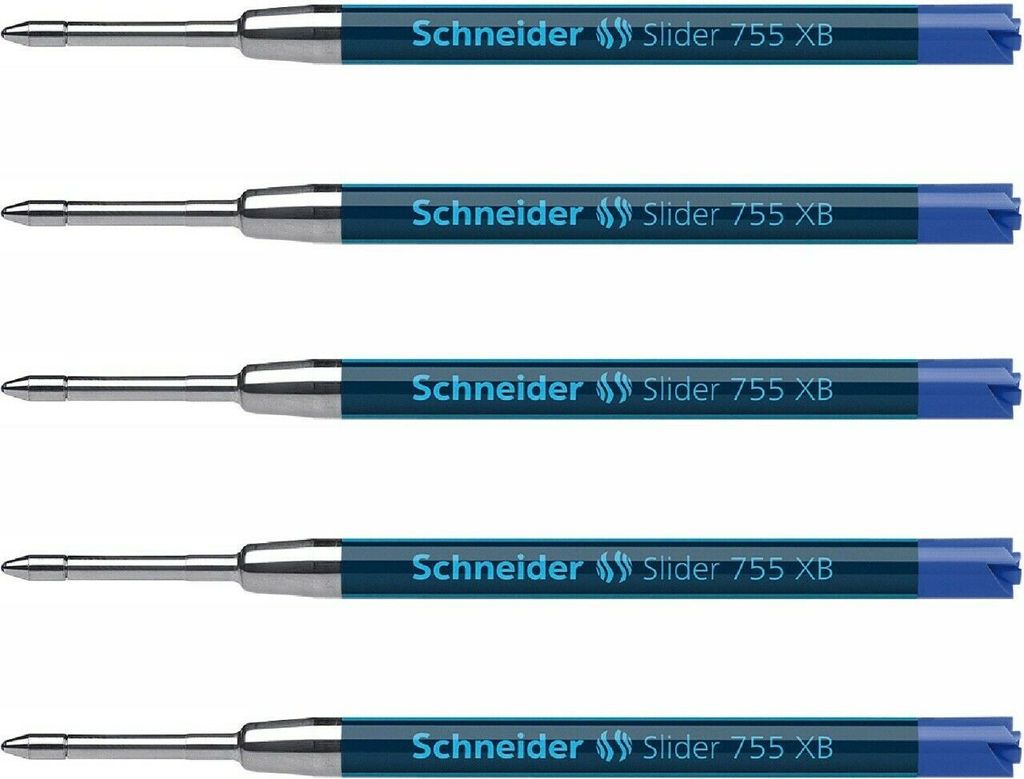 Schneider Slider Kugelschreiber Mine XB 5er-Set blau Produktbild
