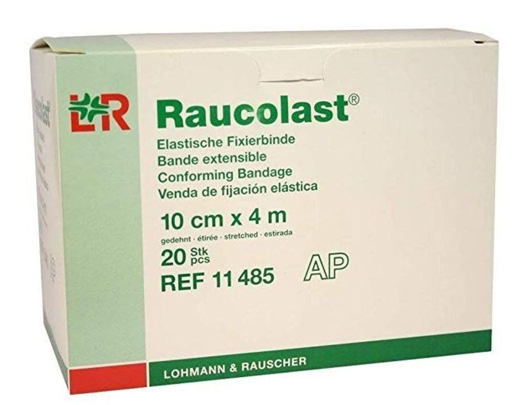 Bende Elafix Raucolast 10 cm senza cellophane 20 pz Immagine del prodotto 