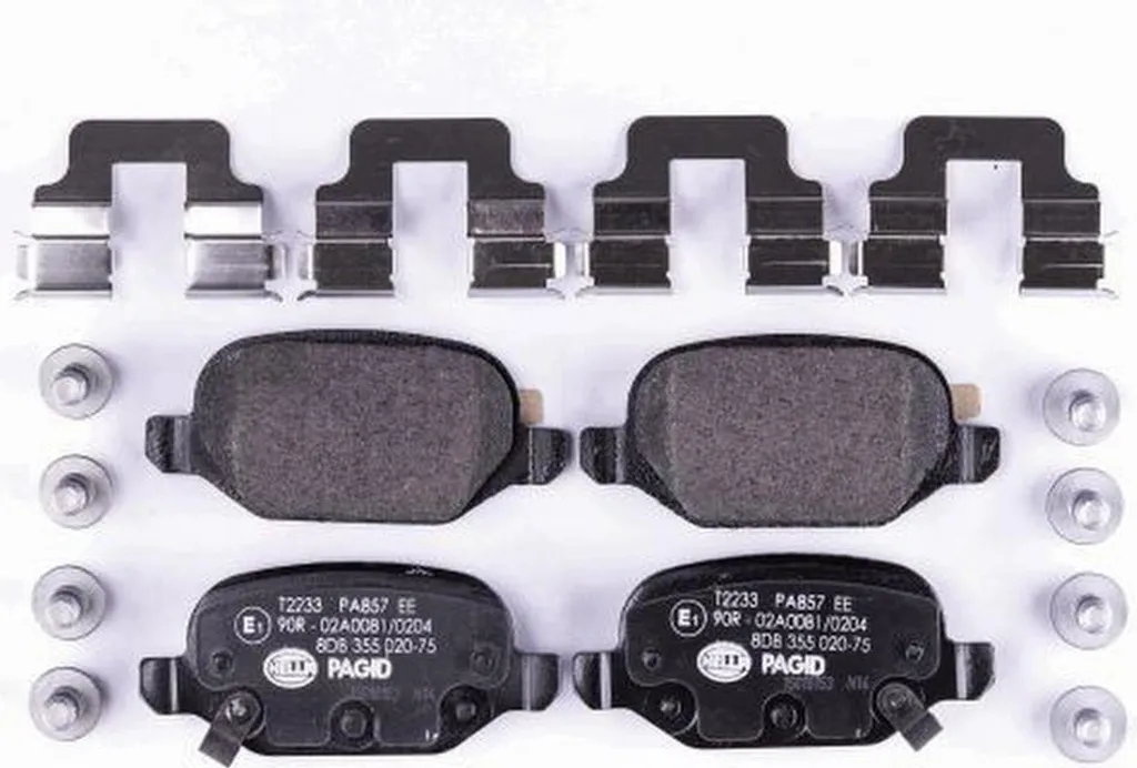 Plaquettes de frein arrière HELLA FIAT PANDA - Idéal entretien régulier