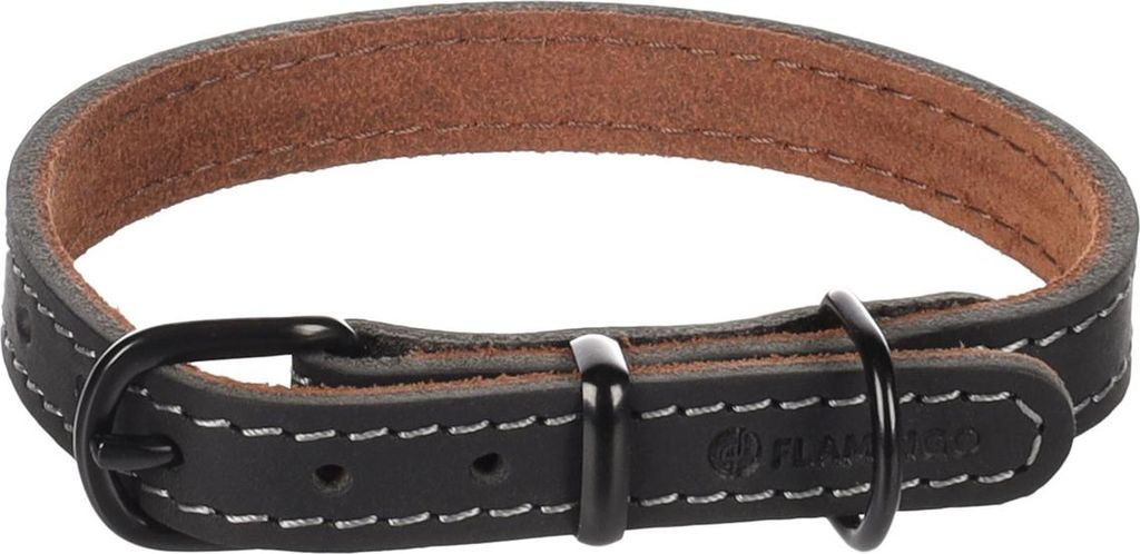 Flamingo Halsband Montana schwarz, Größe: S