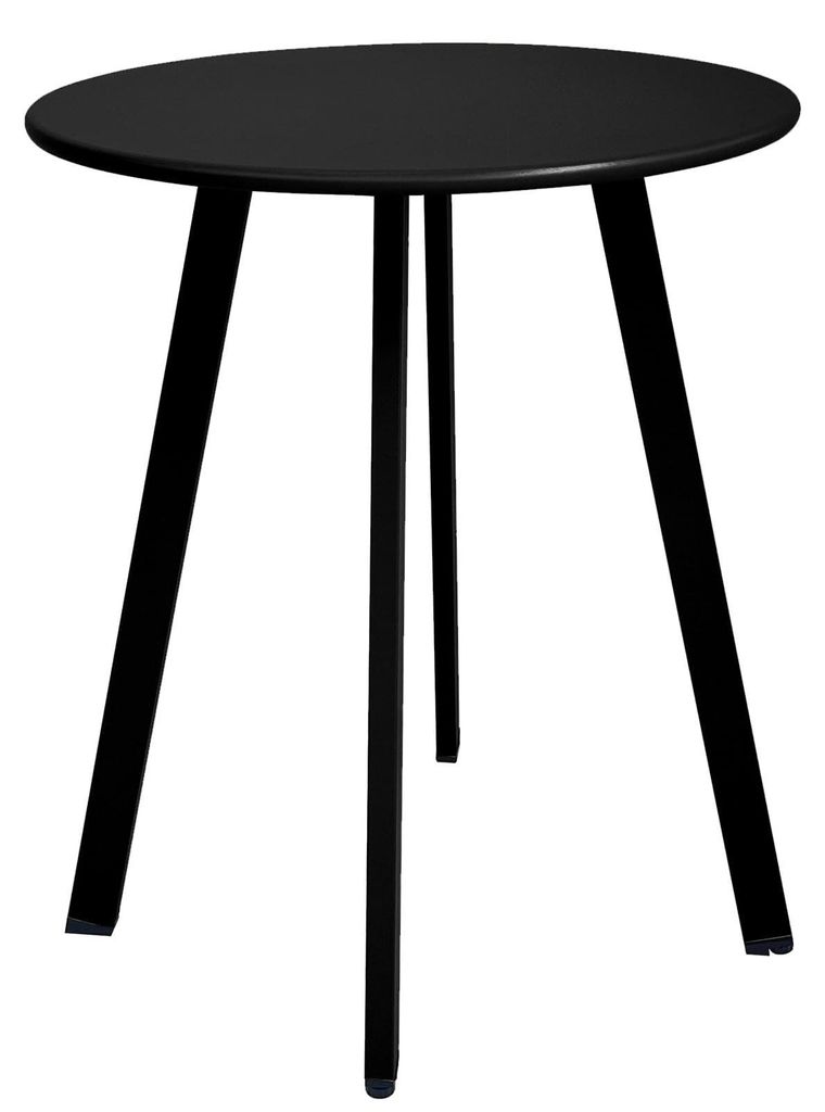 Beistelltisch für den Außenbereich, wetterfester kleiner Beistelltisch für Terrasse, runder wasserdichter Beistelltisch aus Metallstahl für den...