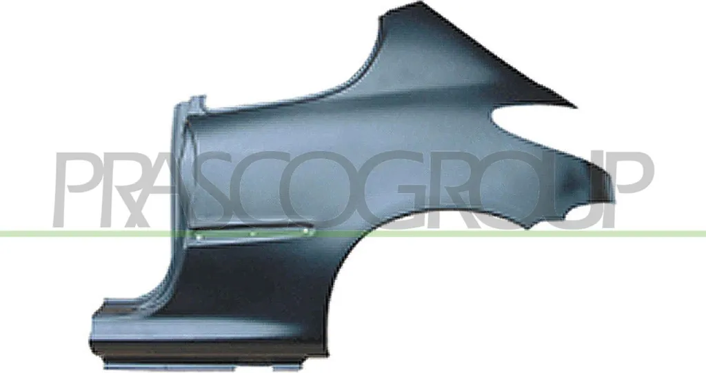 Élargisseur d'aile arrière gauche OE 8525N9 pour Peugeot 206 2A/C Van