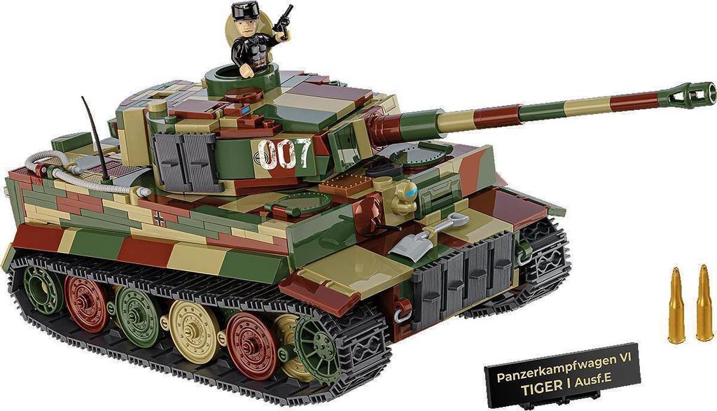 1207 Pcs Hc Wwii /2587/ Pzkpfw Vi Tiger I Ausf.executive Edition