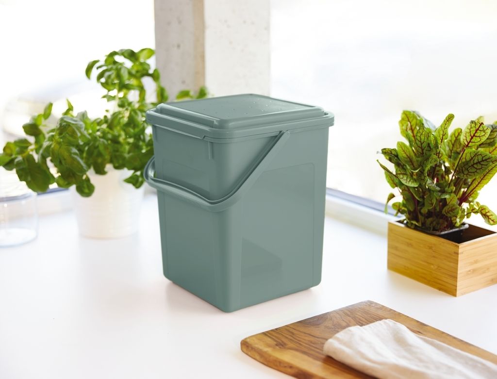 Komposteimer 9 l Farbe:Mistletoe grün Produktbild 3