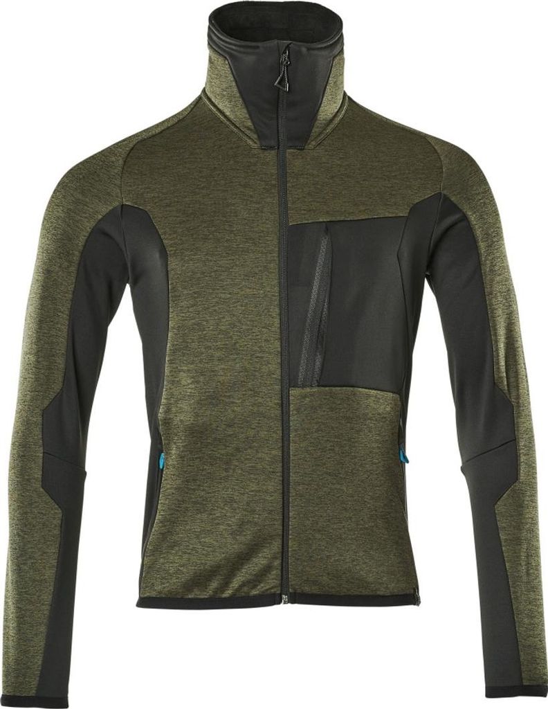 Mascot ADVANCED Fleecejacke Gr. 4XL mossgrün/schwarz