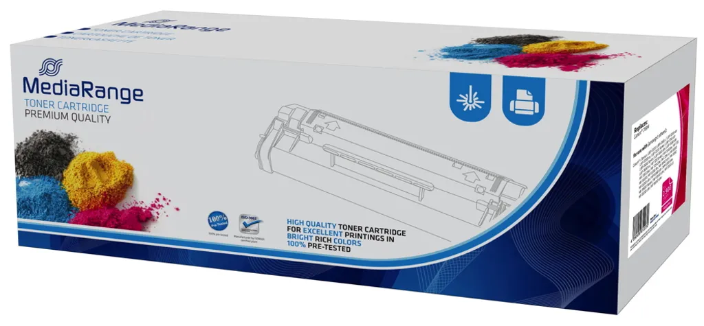 Toner Magenta MediaRange 718M Compatibile Canon LBP 7200 7600 MF8300