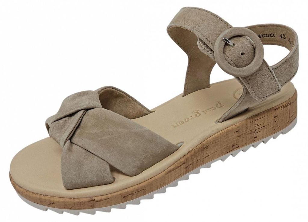 Paul Green Damen Sandale, beige(hellbraun (4)), Gr. 7 Produktbild 