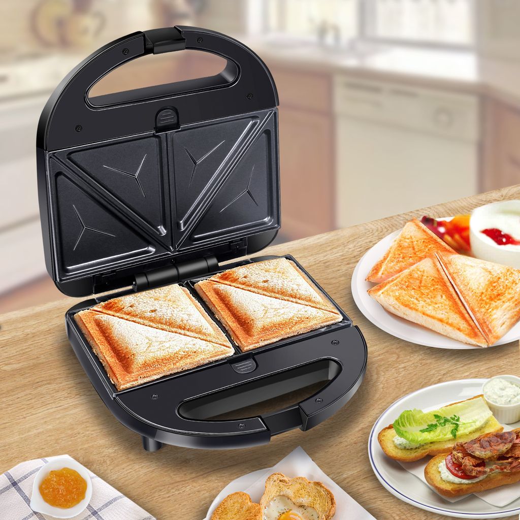 Aigostar - Sandwichmaker 3 in 1, Sandwichtoaster, Produktbild 4