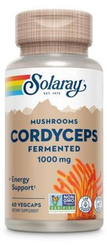 Cordyceps Fermentiert Solaray Kapseln 60 St