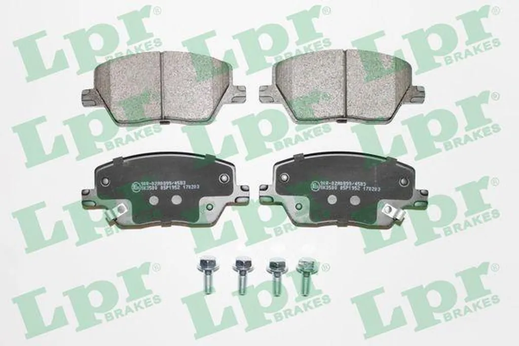 Plaquettes de Frein à Disque OE 77367628 pour Maintenance Fiat Tipo