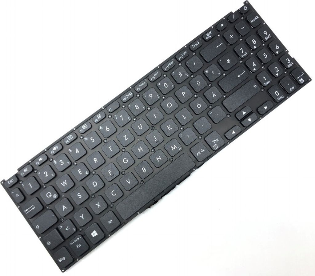 DEUTSCHE - Schwarz Tastatur Keyboard kompatibel für Asus VivoBook 15 X512