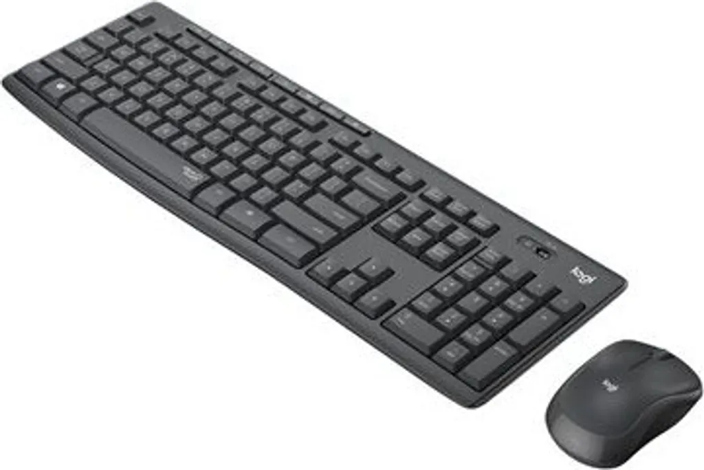 Logitech MK295 Silent - Combo Clavier Souris avec Frappe Ultra Silencieuse